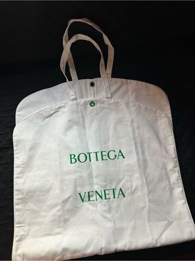 Bottega Veneta Cream Garment Dust Bag